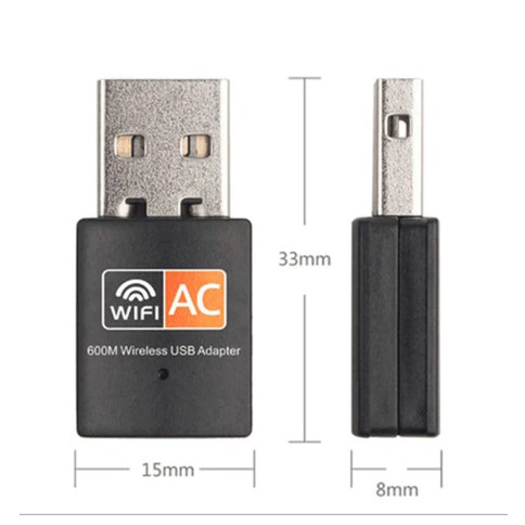 ภาพสินค้า(ส่งจากไทย) ตัวรับสัญญาณ ไวไฟ USB Wifi รับได้ทั้งความถี่ AC 2.4 GHz และ 5 GHz ตัวรับสัญญาณ wifi จากร้าน bank_thb บน Shopee ภาพที่ 7