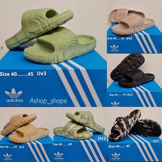 🔴รองเท้าแตะ A*ddias Adilette 22 Slide🔴 sz.36-45 มี7สี พื้นนิ่ม ใส่สบายไม่เจ็บเท้า