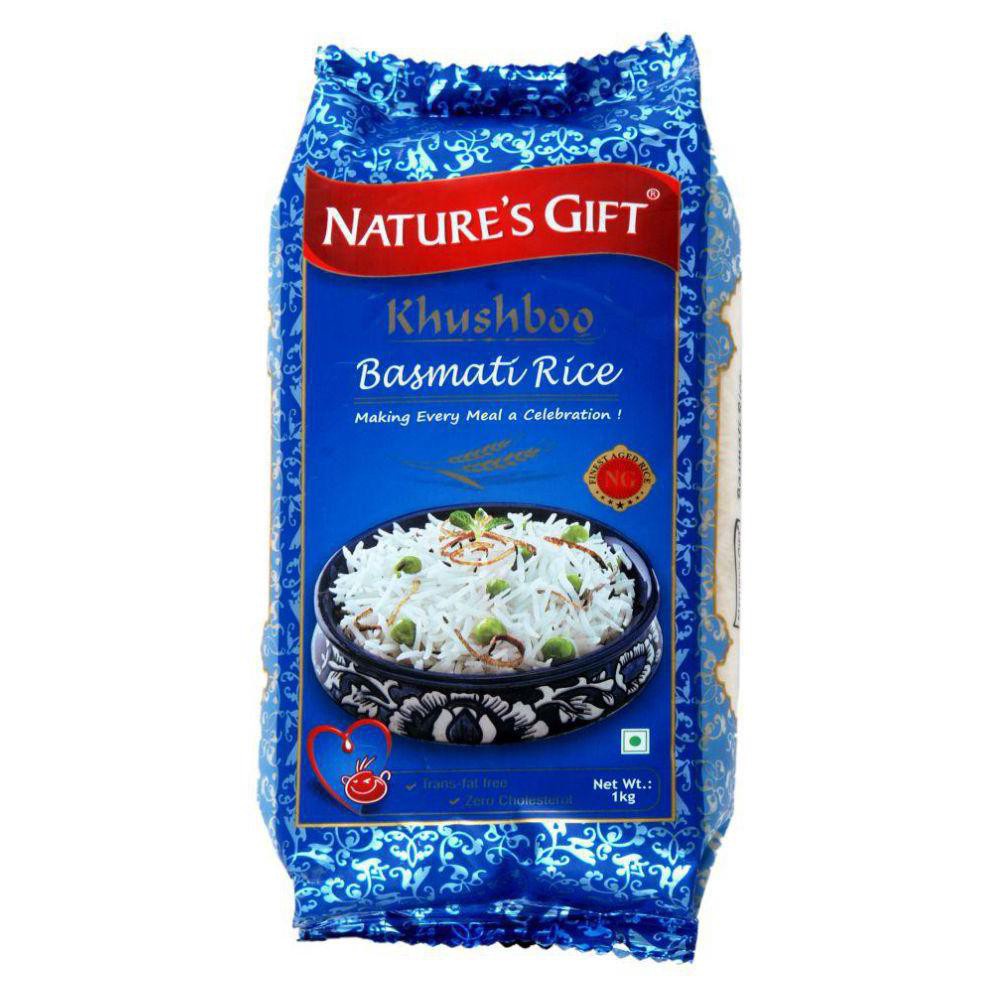 NATURE'S GIFT Khushboo Basmati Rice 1 KG Shopee Thailand