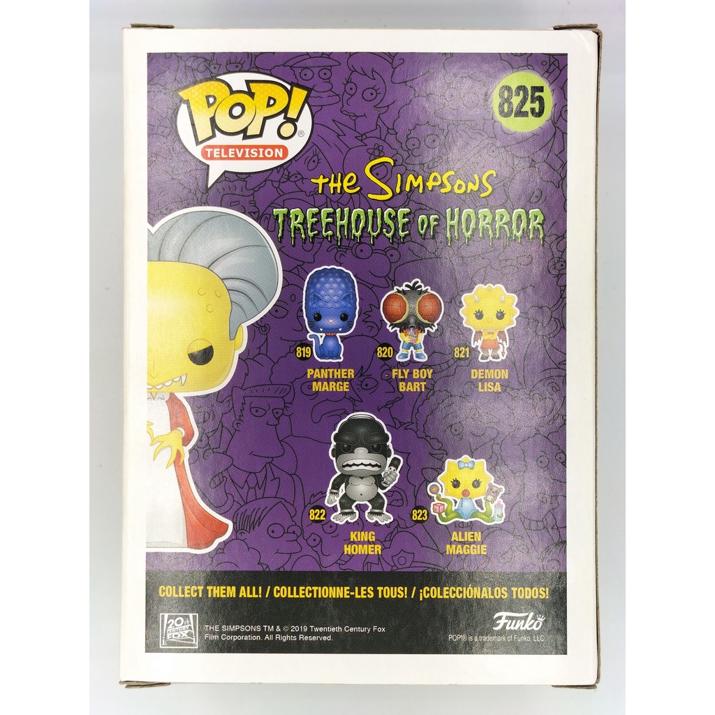 nycc-2019-funko-pop-the-simpsons-treehouse-of-horror-vampire-mr-burns-825-กล่องมีตำหนินิดหน่อย