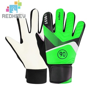 สินค้า Redkeev ถุงมือผู้รักษาประตูฟุตบอล ยาง ป้องกันมือ สําหรับเด็ก 1 คู่