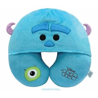 [ลิขสิทธิ์แท้ ส่งฟรี] หมอนรองคอ Sulley Sully มอนสเตอร์ อิงค์ Monsters Inc ซูมซูม Tsum Tsum