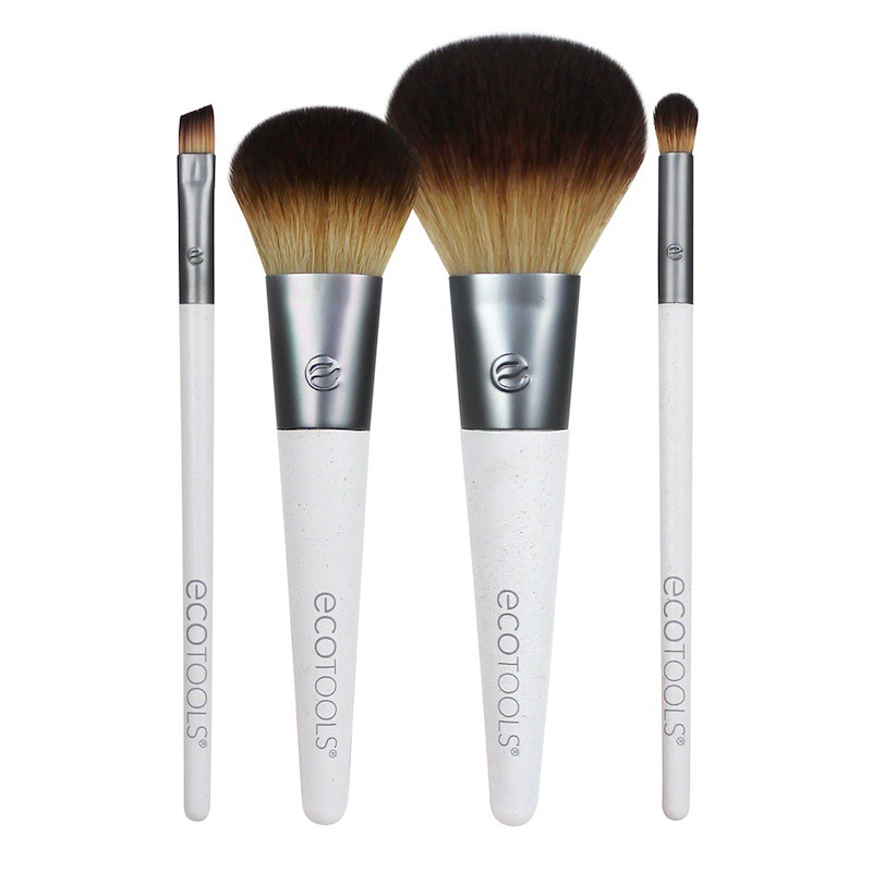 ecotools-ของแท้100-แปรงแต่งหน้า-ecotools-on-the-go-style-brush-5ชิ้น-เซตแปรงแต่งหน้าพกพา-4แปรง-พร้อมกระเป๋า