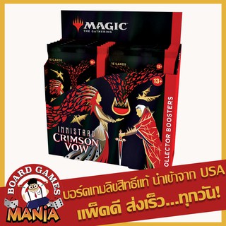 สินค้า [MTG] Innistrad: Crimson Vow Collector Booster Display Magic The Gathering