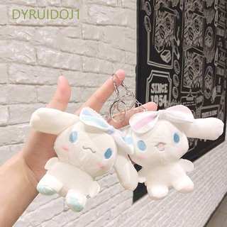 Dyruidoj1 พวงกุญแจจี้ตุ๊กตากระต่ายสุนัขขนาดใหญ่หลากสีสัน