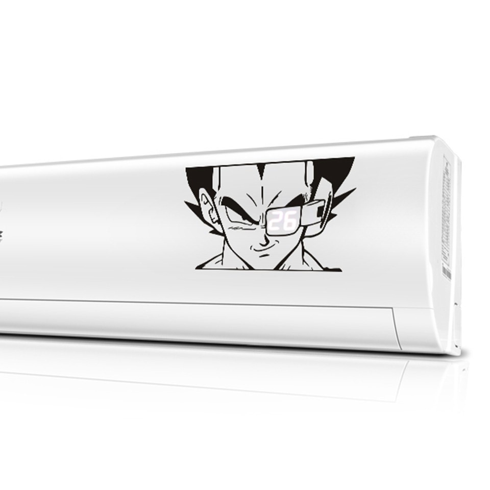 สติกเกอร์ติดเครื่องปรับอากาศ-แสดงอุณหภูมิ-ลาย-dragon-bal-son-gokou-vegeta