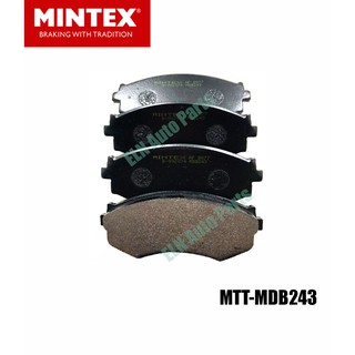 Mintex ผ้าเบรคหน้า (ของอังกฤษ) (brake pad) นิสสัน NISSAN Bluebird Tri SSS U13 ปี 1993