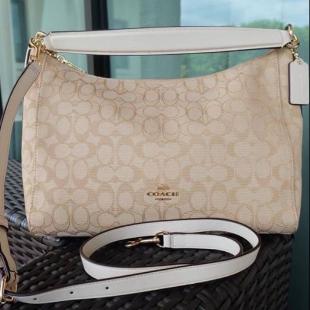 COACH LEWIS SHOULDER BAG IN SIGNATURE CANVAS Shopee Thailand