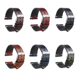 ภาพขนาดย่อของภาพหน้าปกสินค้าสายนาฬิกาข้อมือสายหนัง 18 มม. 20 มม. 22 มม. สําหรับ Samsung Galaxy Watch4 Classic Watch 4 จากร้าน yunfeng.th บน Shopee