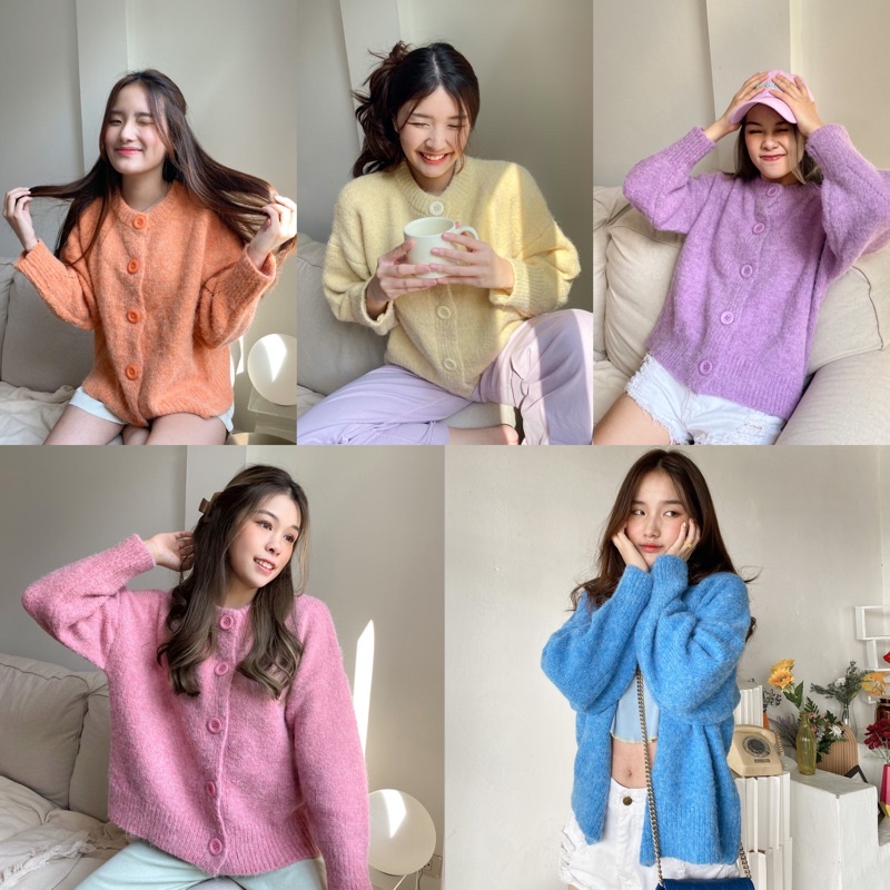 ภาพหน้าปกสินค้าThesummernade : POMPOM cardigan คาร์ดิแกนไหมพรมผ้านุ่ม จากร้าน thesummernade บน Shopee