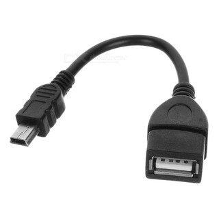 Mini 5pin to USB Female OTG Data Cable