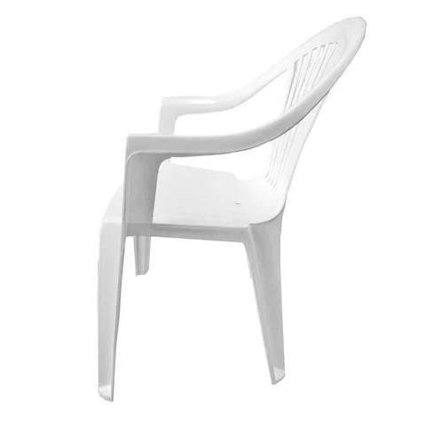 เก้าอี้พนักพิงมีที่วางแขน-venus4-สีขาว