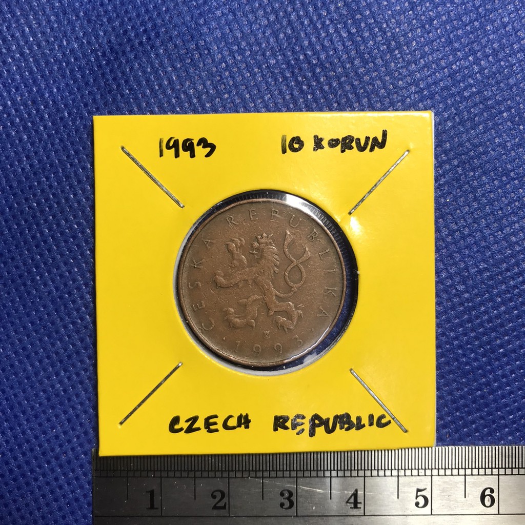 no-13886-ปี1993-czech-republic-10-korun-เหรียญสะสม-เหรียญต่างประเทศ-เหรียญเก่า-หายาก-ราคาถูก