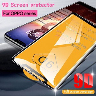 สินค้า 9D ฟิล์มกันรอย oppo A92 A92020 A31 A8 A91 A92S A52 A72 A52020 A3S A5 A7 A5S A9 F5 F7 F9 F11 Pro A73 A83 Screen Protectors oppo A5 2020