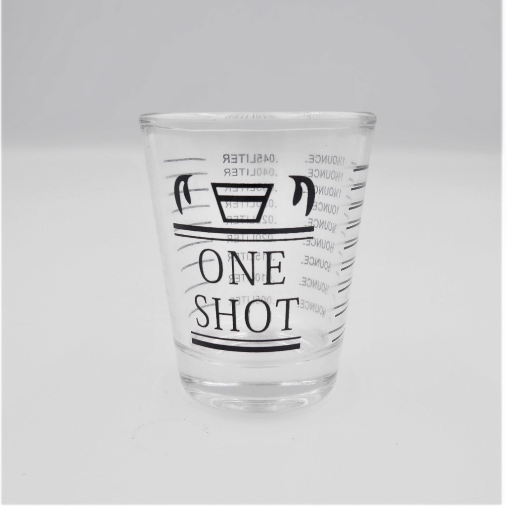 แก้วตวงหนึ่งช็อต-one-shot-สเกลสีดำ-30-ml-1-ออนซ์-รหัส-0430