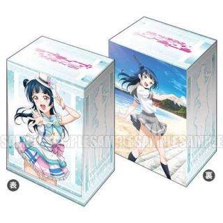 กล่องใส่การ์ด​พลาสติก​ลาย​ Anime​ เลิฟไลฟ์! ซันไชน์!! ปฏิบัติการล่าฝันสคูลไอดอล "Yoshiko Tsushima"