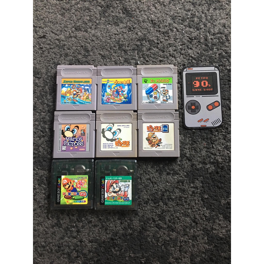 ภาพหน้าปกสินค้าNintendo Cartridge Gameboy & Gameboy Color Mario Collection / Japan / USA