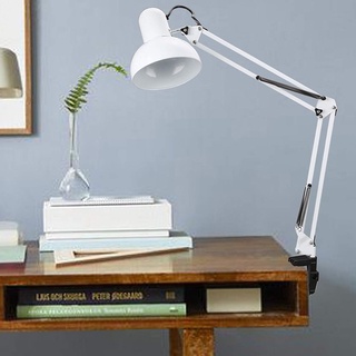 โคมไฟ โคมไฟหนีบโต๊ะ โคมไฟเขียนแบบ ปรับระดับได้รอบทิศทาง รุ่น Table Reading lamp Adjustable clip E27 60W AGM