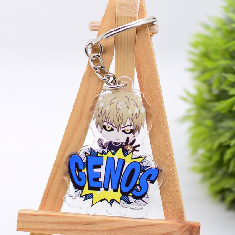 one-punch-man-key-chains-series-2-chibi-double-sided-acrylic-keychain-pendant-anime-accessories-cartoon-key-ring