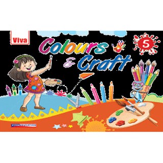 DKTODAY หนังสือ VIVA COLOURS &amp; CRAFT BOOK 5 ( VIVA BOOKS )