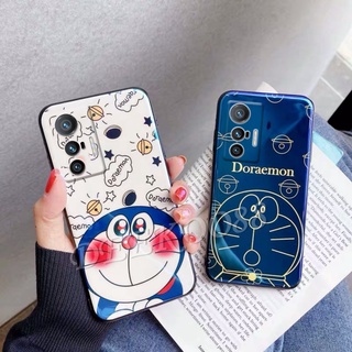 2021 New เคสโทรศัพท์ VIVO X70 / X70 Pro Casing Lovely Doraemon Cute Cartoon Couple Case White Back Cover เคส วีโว่X70Pro Phone Case