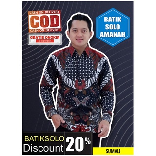 Kemeja MERAH KATUN Sumali Long Indonesian BATIK Shirt SOLO BATIK Long Sleeve LAPIS SOGAN Top PREMIUM MODERN Smooth Cotton KEMBANG PARI SASTRO Blue ARDANA Blue CIUNG Blue WANGSA Red ANJASMARA SOGAN MACAN SOGAN DEWATA SOGAN SOGAN KASMARAN BATIK SOLO