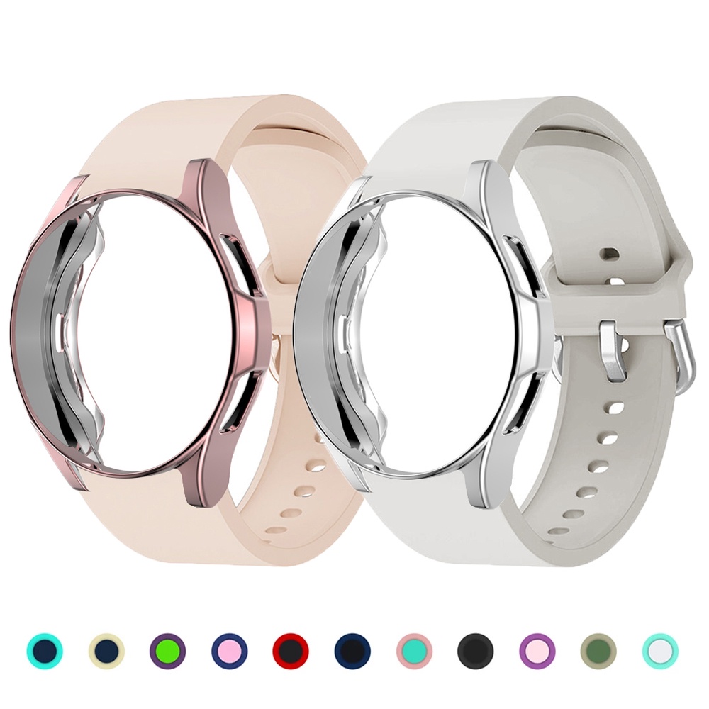 เคส-tpu-และสายนาฬิกาข้อมือซิลิโคน-สําหรับ-samsung-galaxy-watch-4-classic-46-มม-42-มม-44-มม-40-มม-galaxy-watch-4