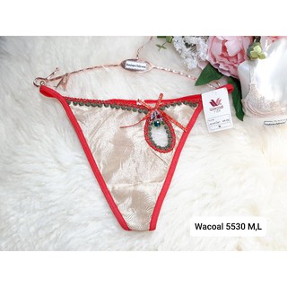 Wacoal (วาโก้) Size XS-L ชุดชั้นใน/กางเกงชั้นในทรงจีสตริง(G-string) 5530