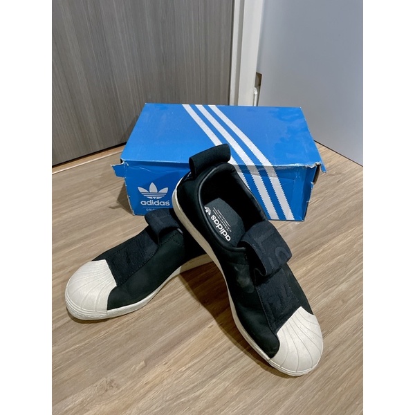 รองเท้า Adidas Superstar BW3s slip on W สภาพดี เบอร์ 37 | Shopee Thailand