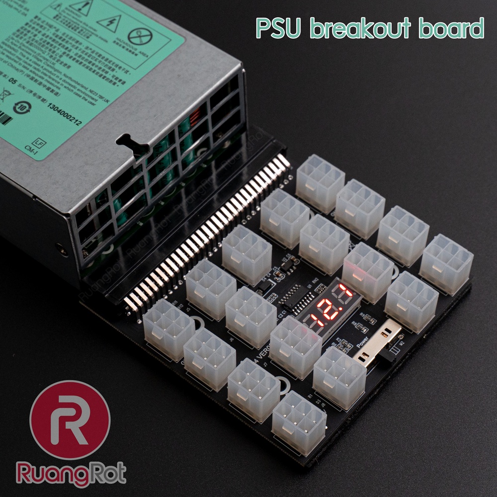 รูปภาพของเบรคเอ้าท์ 6pin สำหรับ PSU Serverลองเช็คราคา