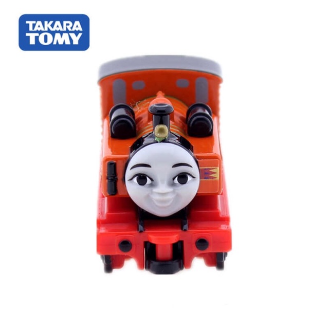 แท้-100-จากญี่ปุ่น-โมเดล-รถไฟ-โทมัส-แอนด์เฟรนด์-takara-tomy-thomas-amp-friends-tomica-06-thomas-nia-the-tank-engine-train