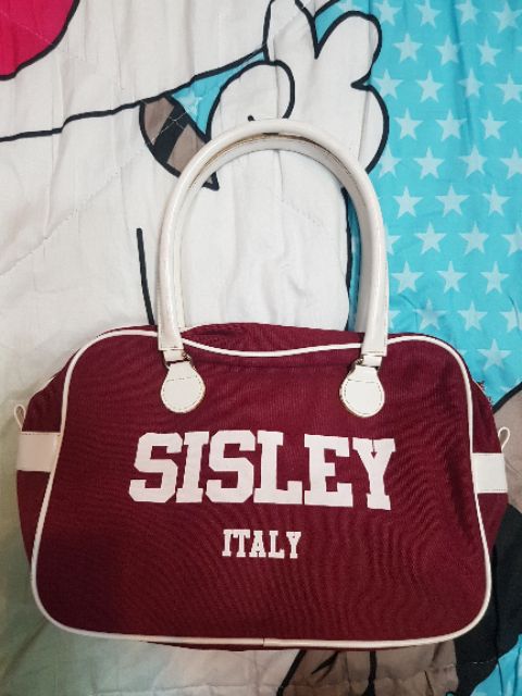 sisley-มือ-2-สีเลือดหมู-ขนาด-13-9-นิ้ว-หนา-4-นิ้ว-อย่างเท่ห์