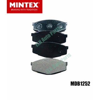 Mintex ผ้าเบรคหน้า (ของอังกฤษ) (brake pad) TOYOTA Celica TA60 ปี 1981-1985, Cressida RX30, LX60, MX72, LX70 ปี 1984-1986