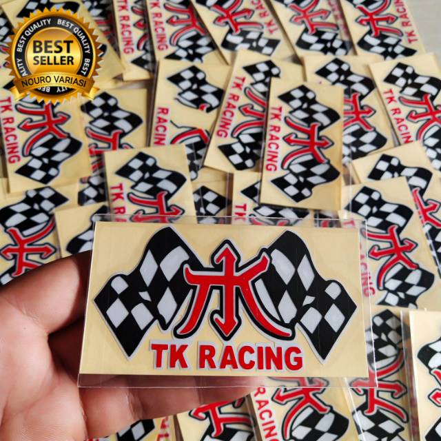 สติ๊กเกอร์ตัด TK RACING คุณภาพดี | Shopee Thailand