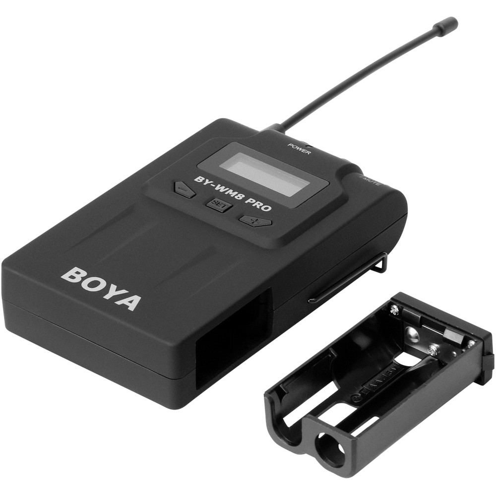 boya-by-wm8-pro-k2-wireless-microphone-สินค้ารับปะกัน-2ปี