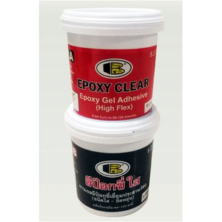 กาวเชื่อมอุดรอยรั่ว Bosny B-237 400 กรัม ราคาชุดละ 180.-  BOSNY Clear Epoxy อีป๊อกซี่พัตตี้ชนิดใส b237