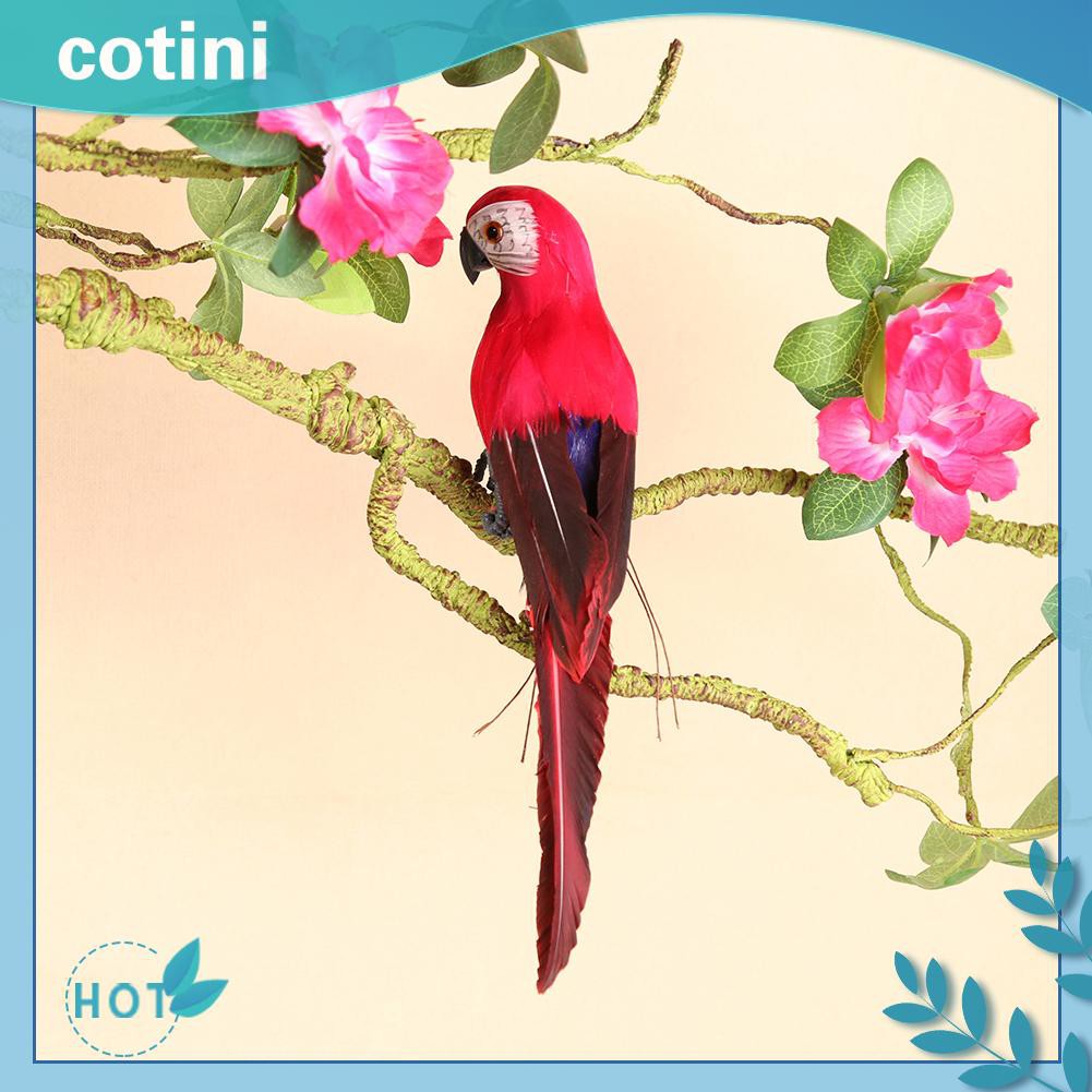 creative-cotini-โมเดลนกแก้วประดิษฐ์สําหรับตกแต่งบ้าน