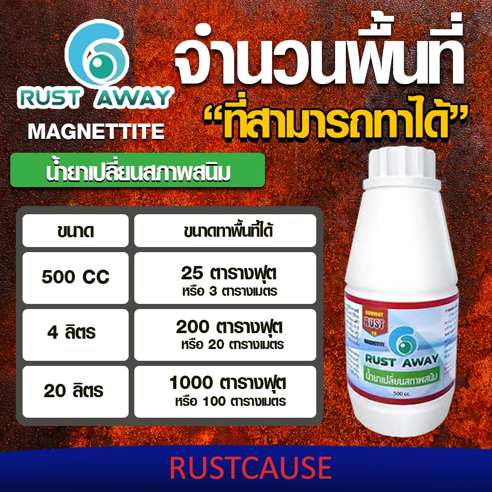 น้ำยาเปลี่ยนสภาพสนิม-rust-converter-น้ำยาแปรสภาพสนิม-rust-away-หยุดสนิม-และ-ยับยั้งการเกิดสนิม-ขนาด-500-มิลลิลิตร