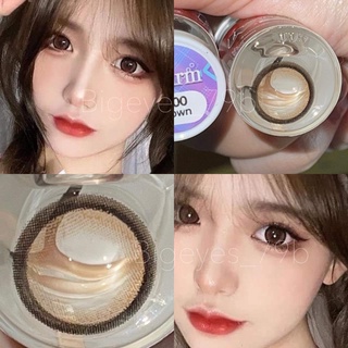 ✨Brown  ขนาดตาโต (Bigeyes) ☀️กรองแสง uv ✔️จดทะเบียนถูกต้อง 🇰🇷คอนแทคเลนส์สัญชาติเกาหลี🇰🇷