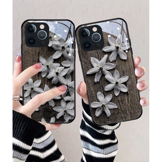 Dmy เคสโทรศัพท์มือถือกระจกนิรภัย สไตล์คลาสสิก สําหรับ iphone 13 pro max 12 mini 11 XS max XR X 6S 7 Plus 8 6