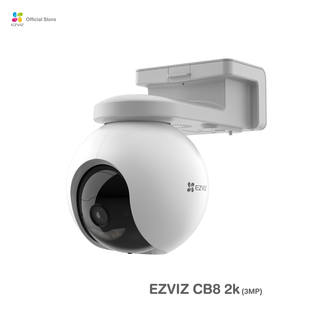 ภาพสินค้าEzviz (2K) รุ่น CB8 2k (3MP) : กล้อง Wi-Fi แพนและเอียงได้ แบบใช้แบตเตอรี่ (EZV-CS-CB8) จากร้าน ezviz_official_shop บน Shopee ภาพที่ 1