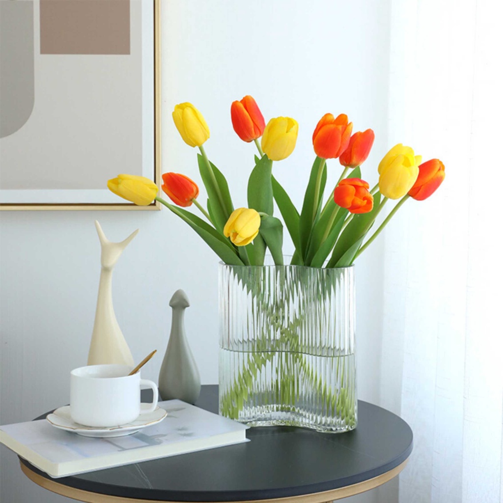 ดอกไม้ประดิษฐ์-ดอกทิวลิปประดิษฐ์-ขนาด-34-ซม-สําหรับตกแต่ง-1-ชิ้น-artificial-flowers-banlu375