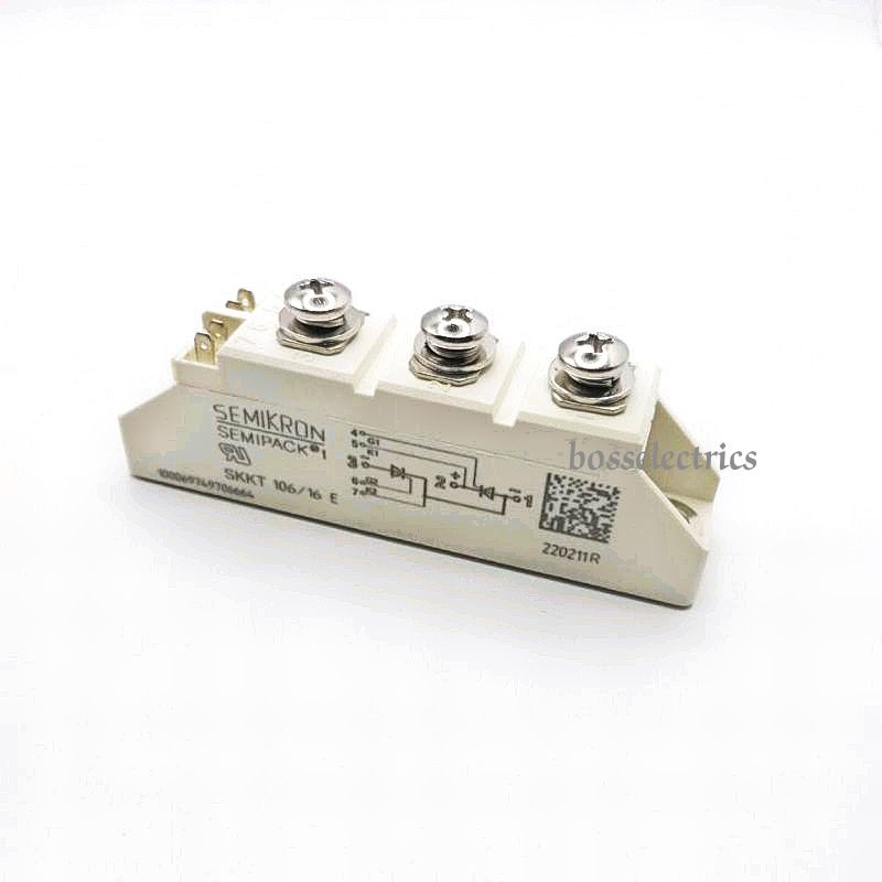 skkt106-16e-semikron-thyristor-module-106a-1600v-พร้อมส่ง