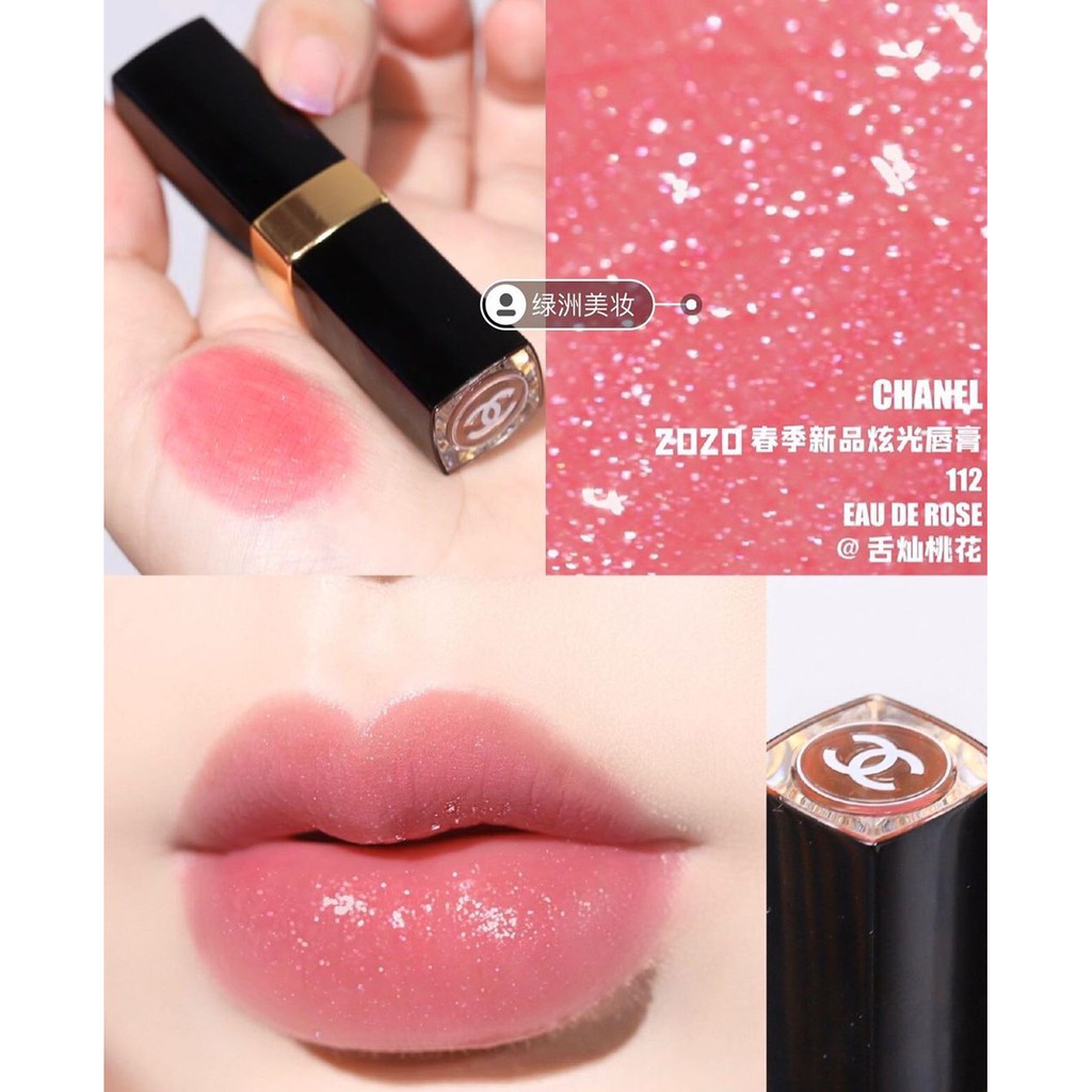 chanel rouge coco flash 112 eau de rose