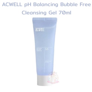 ACWELL pH Balancing Bubble Free Cleansing Gel 70ml