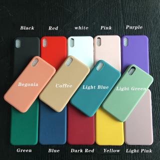 Vivo Y81 Y83 Y67 V5 V5s Y53 Y91 Y95 U1 Y51 V3 Y55 Max Candy Multicolor Frosted Skin Feel TPU Full Cover Protector Case