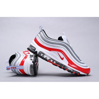 Air max 97 discount blancas y rojas