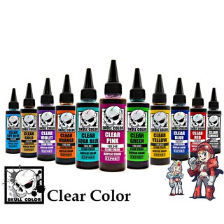 ภาพหน้าปกสินค้าสีแอร์บรัช [SKULL COLOR] Clear Color สีโปร่งแสง (แคนดี้) มี 11 เฉดสีนะคะ 100.041-100.051 ที่เกี่ยวข้อง