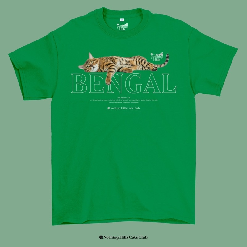 เสื้อยืดผ้าฝ้ายพิมพ์ลาย-hot-tshirts-เสื้อยืดลาย-bengal-เบงกอล-classic-cotton-unisex-2022