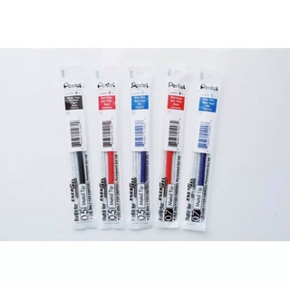 ไส้ปากกาเจล Pentel ENER GEL LRN5-C 0.5 มม. 0.7 มม.น้ำเงิน ดำ แดง